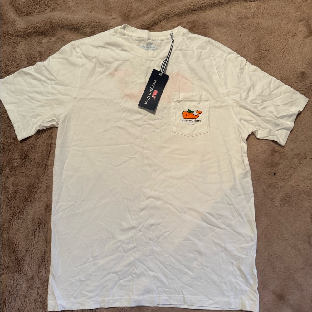 Vineyard Vines White Short Sleeve Tee